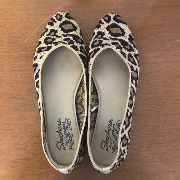 Skechers | Shoes | Skechers Womens Cleoemerald Ballet Flat Size | Poshmark